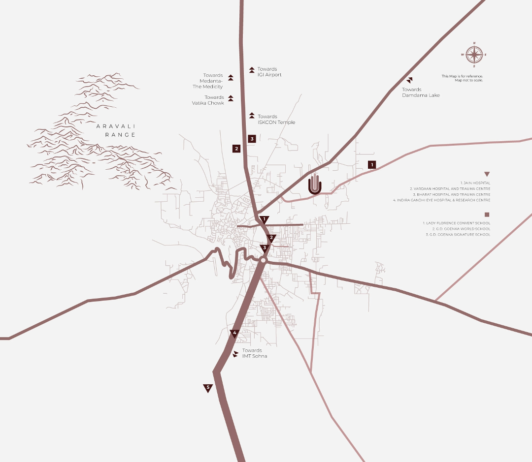 ganga realty tathastu location